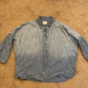 American Eagle Outfitters Denim Button Down Shirt